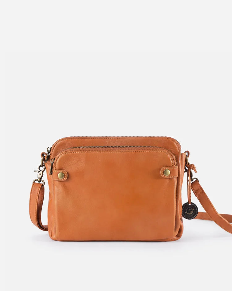 LeatherLink™ - Crossbody Schultertaschen aus Leder