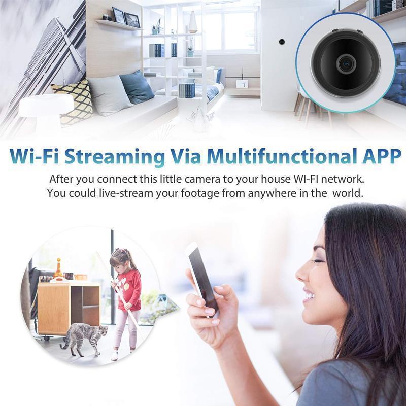 WifiCam™ - 1080p Magnetische WiFi Mini Kamera