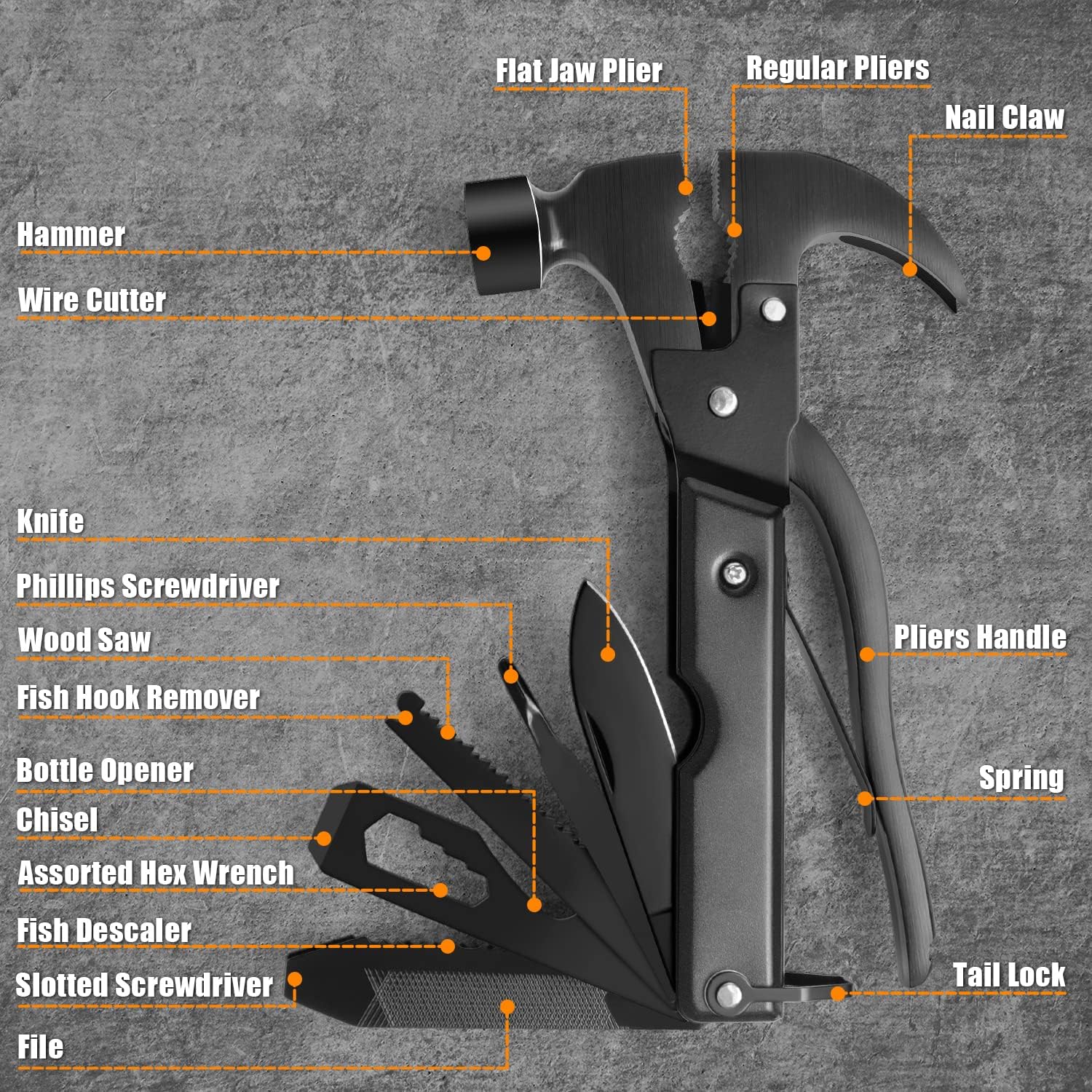 MultiTool™ - Multiwerkzeug Hammer