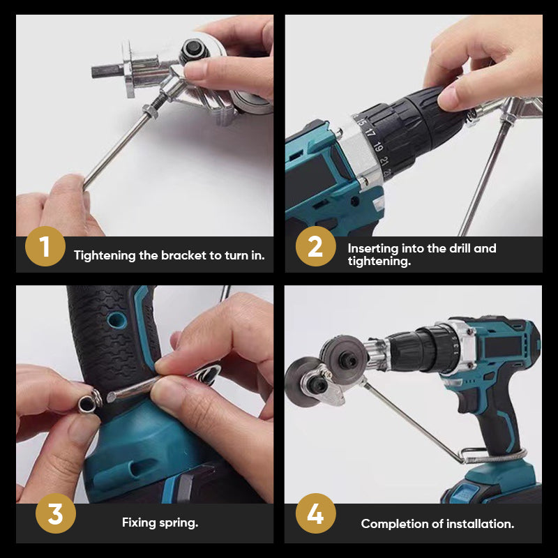 Drill™ Elektro-Bohrschere Aufsatz Cutter Nibbler