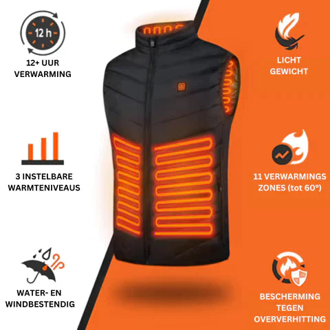 HeatedVest™ - Verwarmend en Waterdicht Uniseks Vest