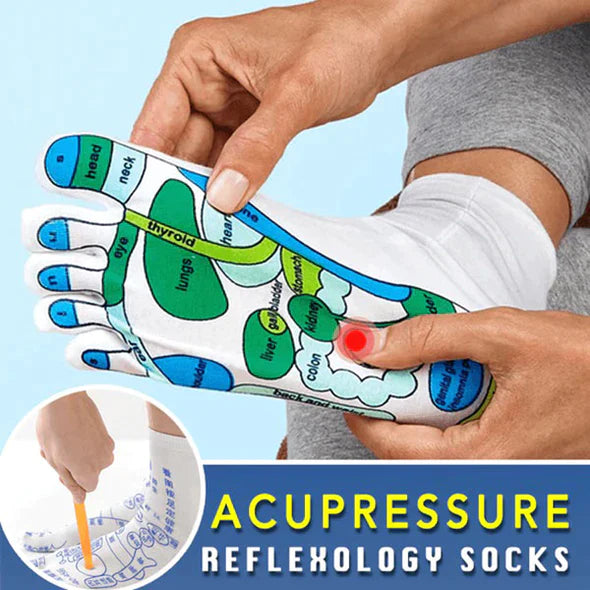 (1+1 GRATIS) ReliefSocks™ - Akupunktur Socken
