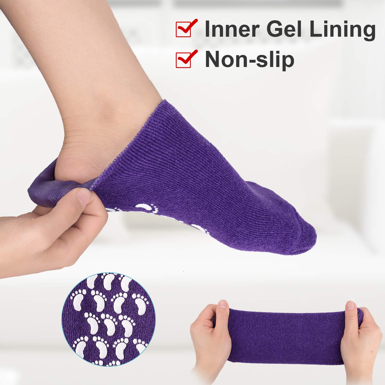 (1+1 GRATIS) Moisturizing GelSocks™ - Feuchthaltige Socken